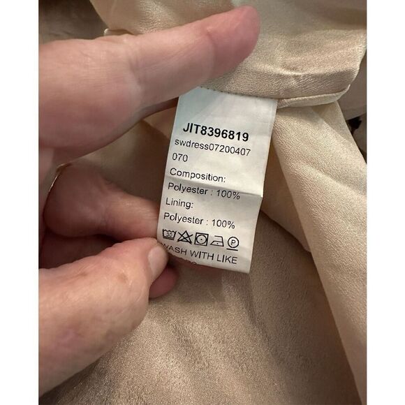 New! Shein Surplice Floral High/Low Hem Surplice Maxi Dress Sz M - Picture 7 of 7